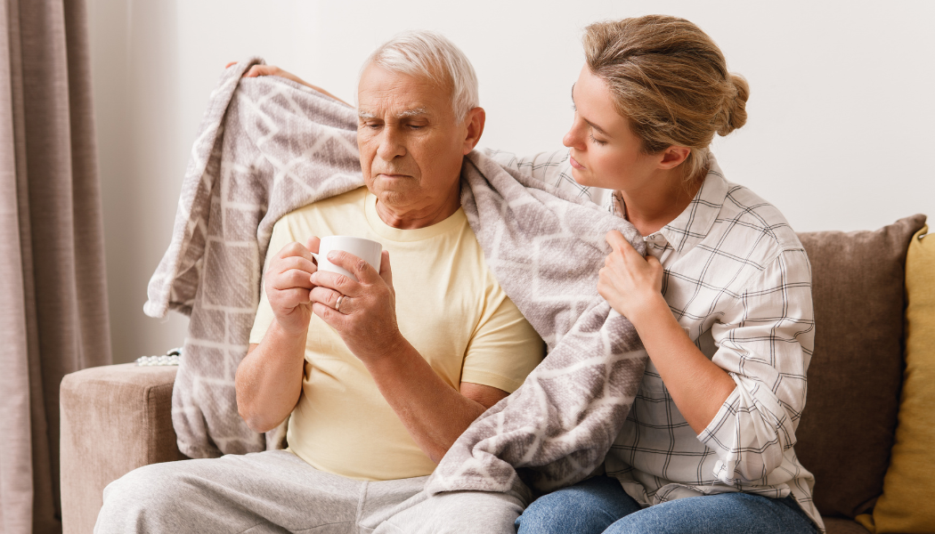 Nurse helping patient in Respite Care